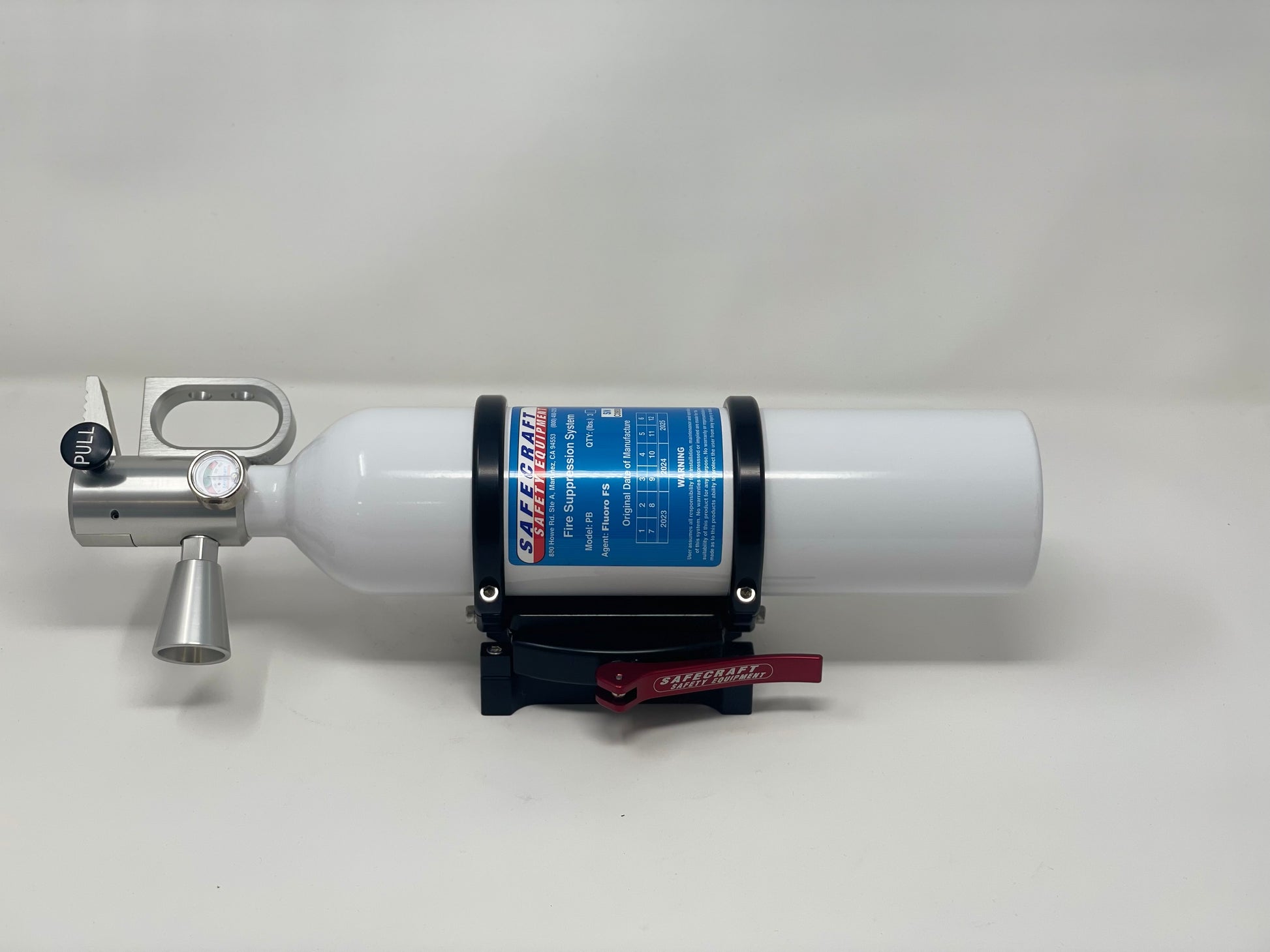 PB3 White with Flat mount bracket (must be purchased separately)